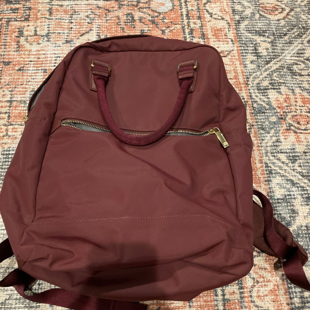 Maroon Commuter Backpack